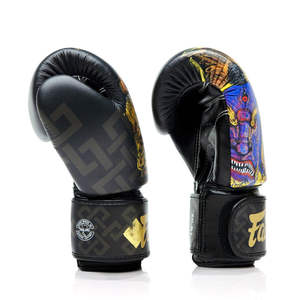 Guantes de Boxeo Fairtex de Diseño Personalizado, Alta Calidad, para Entrenamiento de Kick Boxing, Edición Limitada, Cuero Genuino, Guantes de Muay Thai - Product Image 4