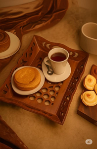 ชุดเครื่องปรุงรสไม้กระถินเทศทำมือ พรีเมียม เป็นมิตรกับสิ่งแวดล้อม พร้อมถาด |   ของตกแต่งบ้านและครัวสไตล์โมเดิร์น |   ชุดเสิร์ฟไม้ - Product Image 3