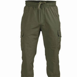 Pantalon tactique en tissu coupe skinny kaki – Confortable et flexible, design ajusté pour une mobilité accrue – Vente en gros - Product Image 1