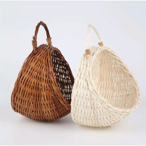 Cesta colgante de ratán ecológica, maceta colgante de ratán para la decoración de la cocina del hogar con estilo clásico Vintage - Product Image 3