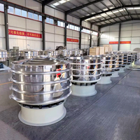 Machine de tamisage rotative vibrante pour la transformation alimentaire, tamis vibrant circulaire pour l'élimination des impuretés et le classement des poudres