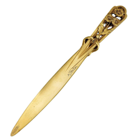 Ouvre-lettre Antique en métal fantaisie en alliage de Zinc sur mesure, cadeau d'affaires