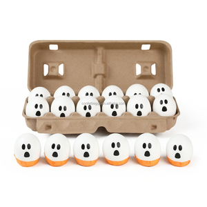 Huevos de Confeti de Fantasma de Halloween Cascaregg, Cascarones, Decoración de Fiesta, Juguete Divertido para Niños, Venta al por Mayor Directa de Fábrica - Product Image 3