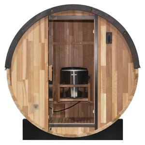 Sauna à vapeur en bois massif non toxique - 2 à 6 personnes - Pour une utilisation bien-être - Confortable - Cèdre rouge - Product Image 4