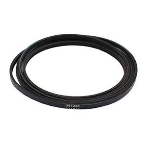 Courroie de tambour de sécheuse en caoutchouc durable pour pièces de rechange Whirlpool, Kenmore, Roper, Amana 341241 - Product Image 2