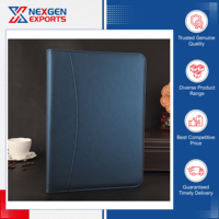 Nexgen Exporta Portafolios de Piel Sintética de Alta Calidad, Modernos y de Lujo, con Clip, Tamaño y Color Personalizables, Opción de Logotipo Personalizado