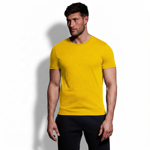 Camiseta Deportiva Personalizada a Cuadros, de Secado Rápido, Cuello Redondo, para Hombre, Transpirable, Corte Regular, para Deportes al Aire Libre, Ocio, Fitness y Entrenamiento - Product Image 5