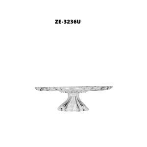 White Pearl Handmade Metal Cake <b>Plate</b> Designer Wedding <b>Stand</b> Pedestal Style <b>Display</b> Tray Zahid Exports Cake Tool - Product Image 4