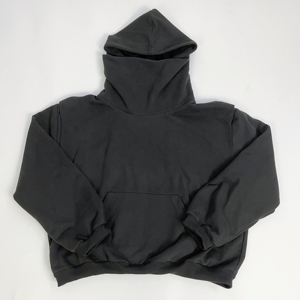 Sweat à capuche coréen surdimensionné pour homme, 100% coton molletonné, cordon de serrage, logo personnalisé, haute qualité, séchage rapide, hiver - Product Image 1