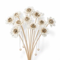 Diffuseur de parfum d'intérieur durable en fleurs de Sola naturelles faites à la main avec mèche en coton – Vente en gros