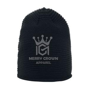 หมวกบีนนี่แจ็คการ์ดแบบสั่งทำผ้าวูลผสมสำหรับฤดูหนาวสำหรับฉากชายหาด - Product Image 3