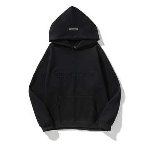 Sudaderas con capucha Máquina de impresión de logotipos Unisex Logotipo bordado personalizado Algodón pesado Logos impresos Capucha de lana Sudaderas con capucha de manga larga para hombres - Product Image 3