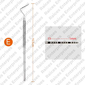 La mejor calidad superior Dental eliminación de dientes Shaping Scalers Venta al por mayor Dental Scaler Sondas de cuidado bucal dental de doble extremo - Product Image 5