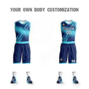 Wholesale Custom High Quality Sublimated Team Basketball Uniforms Sets Men's Customizable <b>Athletic</b> Vest Shirt Breathable - Product Image 3
