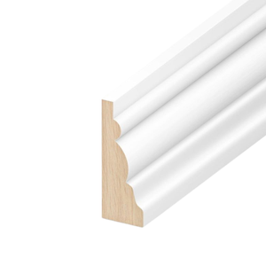 บัวไม้เนื้อแข็งทนทานสำหรับตกแต่งขอบตู้ครัว บริการ OEM ODM - Product Image 1