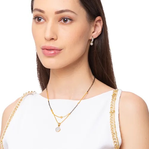 เครื่องประดับทองคำ 22K มังกัลสุตร ของสะสมทางวัฒนธรรม - Product Image 1