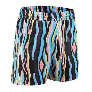 Pantalones Cortos de Malla Transpirable para Hombre, Alta Calidad, Doble Sublimación, 100% Poliéster, Personalizado, Baloncesto, Gimnasio, Novedad - Product Image 6