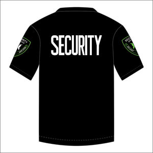 Camiseta de Uniforme de Guardia de Seguridad Unisex 2026 para Verano, Logotipo Personalizado, Manga Corta Negra, Ropa de Trabajo para Hombres y Mujeres Adultos, OEM - Product Image 4