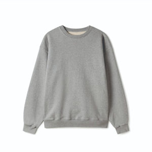 Prix pas cher 2025 nouveauté qualité supérieure poids lourd 100% coton sweat uni motif solide Streetwear Offre Spéciale - Product Image 5