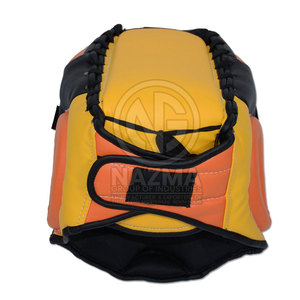 หมวกป้องกันศีรษะสำหรับชกมวย หนังคุณภาพสูง น้ำหนักเบา ออกแบบเองได้ ผลิตในปากีสถาน ขายส่ง - Product Image 4