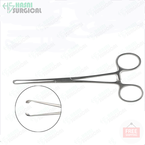 Pinzas quirúrgicas de tejido Allis de alta calidad, Alicates de bloqueo dentados, instrumentos médicos de acero inoxidable de Hasni Surgical - Product Image 4