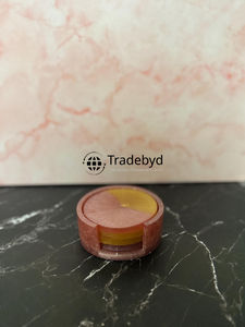 Juego de Posavasos de Resina de Madera de Diseño, 4x4 Pulgadas, Cuadrados, de Lujo, Hechos a Mano, Colores y Logotipo Personalizables, para Uso Doméstico y Comercial, Tradebyd - Product Image 3