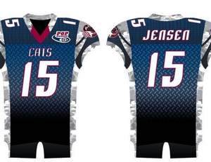 Custom Full Print Streetwear American Retro Football Jersey High Quality Heat-Transfer Printing Mesh Boxy <b>Cropped</b> Plus Size - Product Image 6