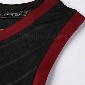 Maillots de basket-ball personnalisés en sublimation, sans manches, imprimés, été, 100% polyester, séchage rapide, respirant, vente en gros, meilleure qualité - Product Image 5