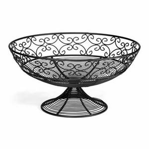 GANI CEAFT IMPEX Iron Fruit <b>Basket</b> Bowl with Banana Hanger Metal and <b>Wooden</b> Base for Kitchen Storage Wholesale Price - Product Image 4