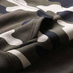 เสื้อฮู้ดลายพรางสำหรับผู้ชายเสื้อมีฮู้ดลายพรางลายต้นไม้จริงแบบดิจิทัล - Product Image 4