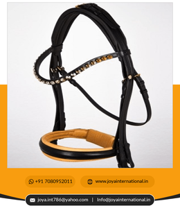 2022 nouveauté haute qualité Logo personnalisé bride en cuir Double bride fabricant extérieur équitation en gros produit équestre - Product Image 4