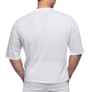 เสื้อฟุตบอลผ้าตาข่ายสำหรับผู้ชายเสื้อทีมฟุตบอลชุดเสื้อผ้า100% ฮิปฮอปผ้าฝ้ายพิมพ์ซับลิเมชันขนาดใหญ่ - Product Image 5