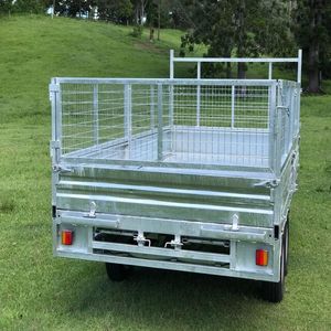 Customized New Condition 2-Wheel Hydraulic Dump <b>Farm</b> <b>Trailer</b> 3-10 Ton Capacity Construction Components Core Axle for Agriculture - Product Image 4