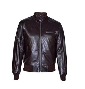 Veste en cuir la plus populaire de qualité personnalisée pour hommes Produit de pointe fabriqué au Pakistan Veste en cuir pour hommes - Product Image 1