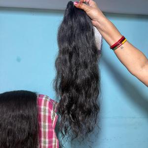 Extensions de cheveux humains indiens bruts de temple alignés sur les cuticules vierges Paquets de cheveux de vague d'eau humide de vague profonde de haute qualité de confiance - Product Image 5