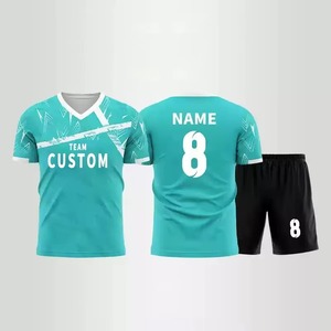 Uniforme de football de haute qualité, fabriqué par des professionnels, à séchage rapide, pour adultes, vêtements de sport confortables avec un nouveau design à manches courtes - Product Image 4