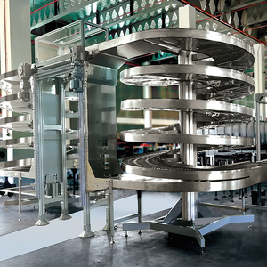 Proveedor de fabricación Transportador industrial en espiral Elevador vertical transportador de servicio pesado motorizado - Product Image 2