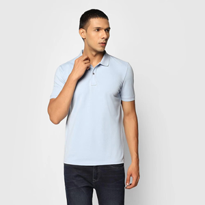 T-shirt de golf décontracté 2025 personnalisé avec logo, respirant et confortable pour homme - Product Image 1