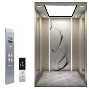 Çin üretici ISO CE sertifikalı tarafından yapılan büyük uzay ekonomik ev asansörler ucuz ev tipi asansör - Product Image 1