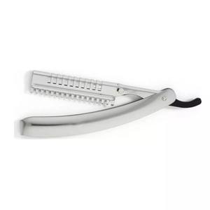 Navaja de Entresacar Profesional HERMANN MEDITECH, de Acero Inoxidable, con una Sola Hoja, Herramienta para Texturizar el Cabello, para Peluquería y Cuidado Personal en Casa - Product Image 2