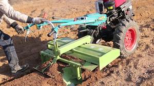 Vente chaude 8HP Diesel Mini tracteur à pied à 2 roues motoculteur à main avec moteur à engrenages pour usage agricole - Product Image 5