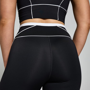 Ropa de fitness de gimnasio para mujer de alta calidad, mallas de Yoga de material sólido, pantalones deportivos de entrenamiento al por mayor - Product Image 4