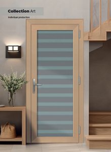 คอลเลกชันศิลปะประตู upvc ไม่มีแผง | ดีไซเนอร์พีวีซีกรอบประตูในสไตล์ที่น้อยที่สุด - Product Image 2