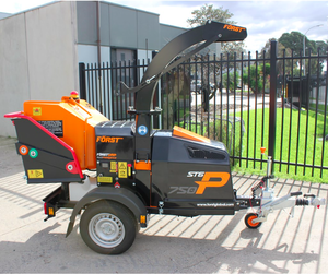 Livraison gratuite FORSTT ST6 750P Broyeur de bois à alimentation hydraulique, équipement mobile de broyage de branches forestières - Product Image 4