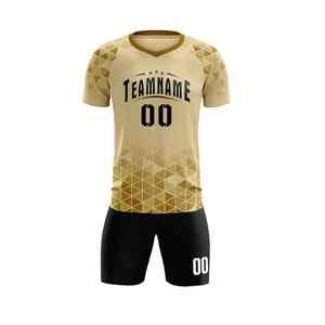 Nueva llegada 2025 uniforme de fútbol personalizado diferente diseño mejor precio uniforme de fútbol para jóvenes y adultos - Product Image 1