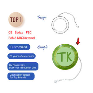 定制设计的玩具儿童Yoyo玩具促销礼品，具有各种图案选择，非常适合活动营销业务公司 - Product Image 1