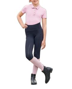 Shemax กางเกงขี่ม้า2023สำหรับเด็กเลกกิ้งสีกรมท่า - Product Image 1