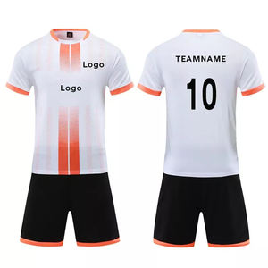 Venta al por mayor 100% poliéster transpirable fútbol desgaste mejor calidad OEM fútbol entrenamiento uniformes sublimación uniformes en blanco - Product Image 6