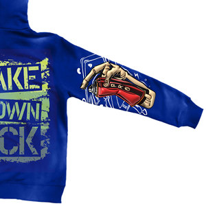 Sudaderas con capucha de estilo vintage desgastado y lavado, con cremallera, de corte holgado para hombre, de tejido grueso 100% algodón mezclado con forro polar. - Product Image 5