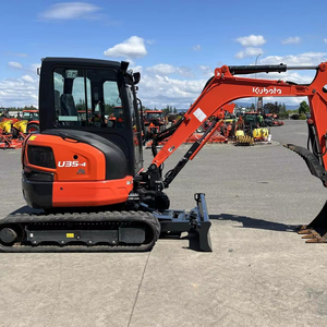 CHEAP Original Kubota U35-4 Used Mini Excavator Japanese Used Excavator Mini <b>Child</b> Excavator Kubota Used for Sale - Product Image 2